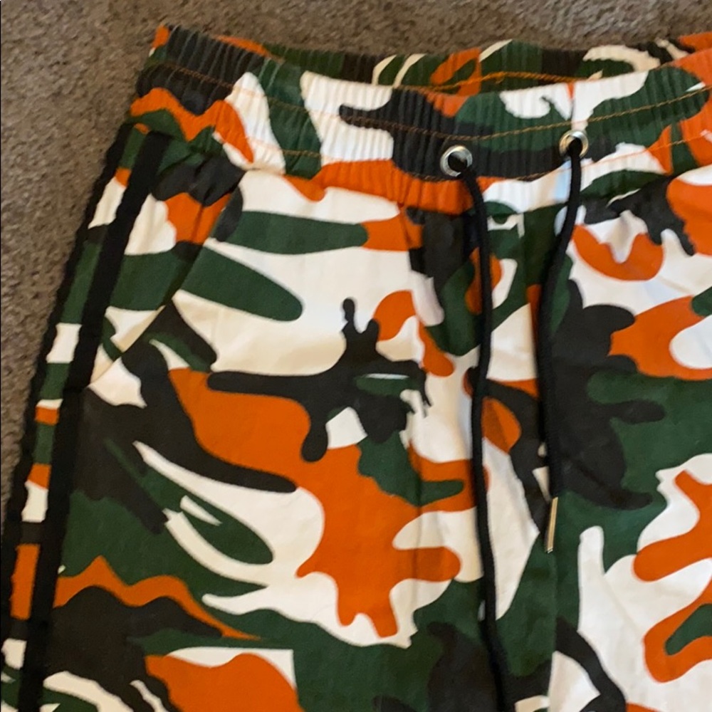 Drawstring army pattern joggers - Picture 2 of 4